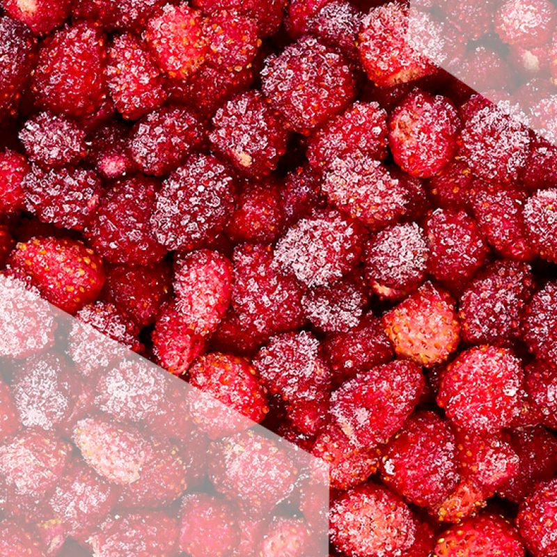 OWOCE EKOLOGICZNE POZIOMKI MROŻONE
