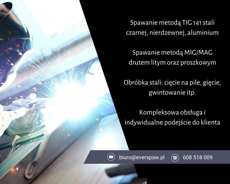 SPAWANIE RAM STALOWYCH
