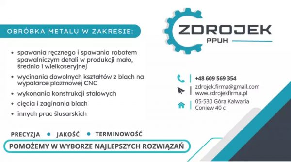 OBRÓBKA METALU ROBOTEM