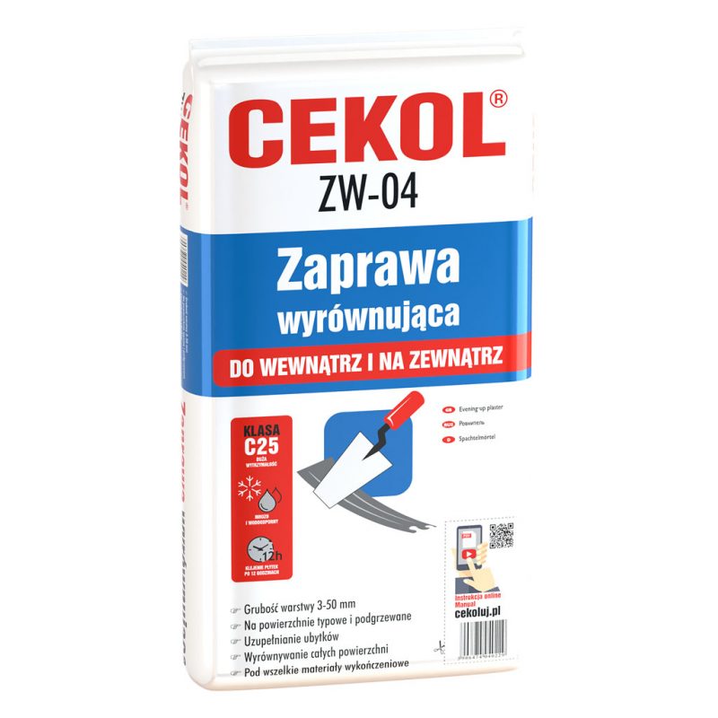ZAPRAWY WYRÓWNUJĄCE CEKOL ZW-04