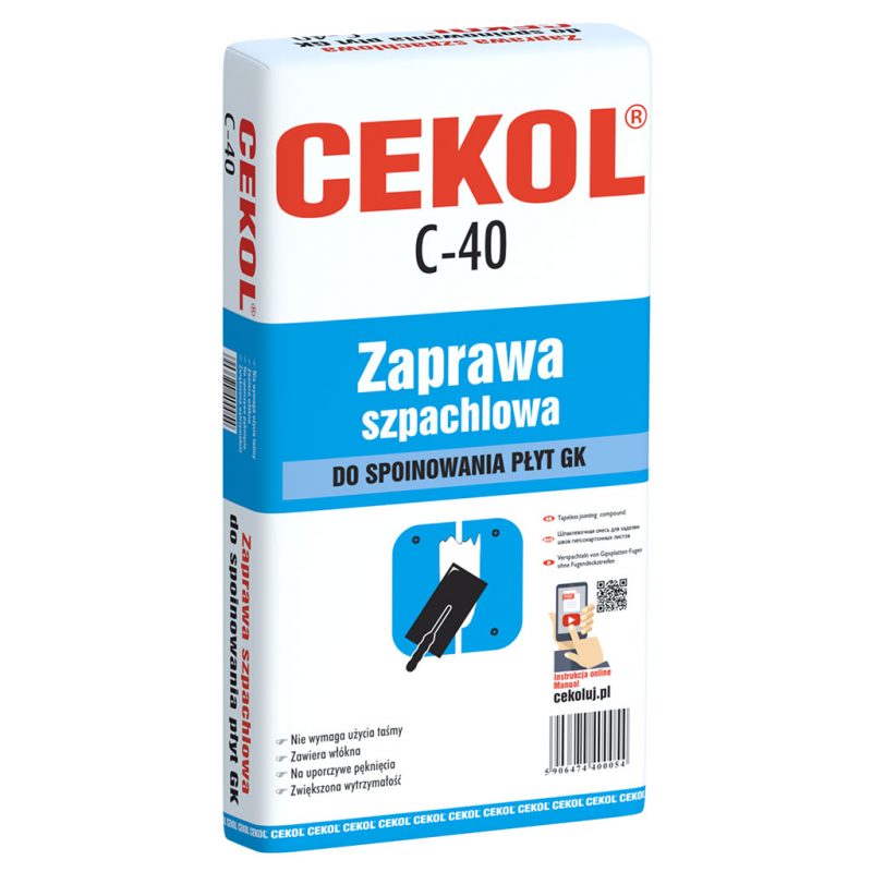 GIPSY SZPACHLOWE CEKOL C-40