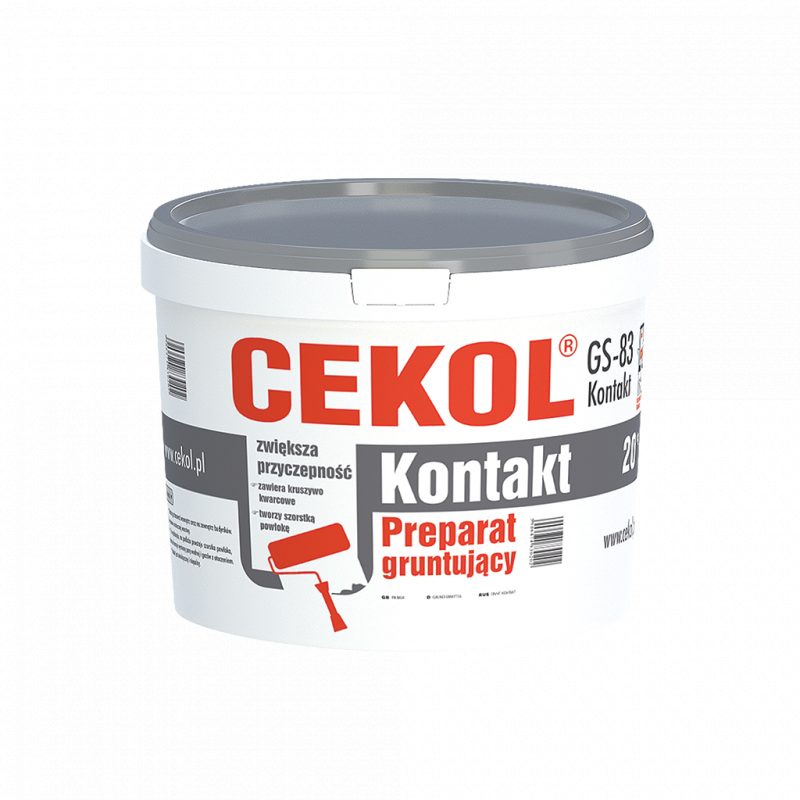 GRUNTY- PREPARATY GRUNTUJĄCE CEKOL GS-83