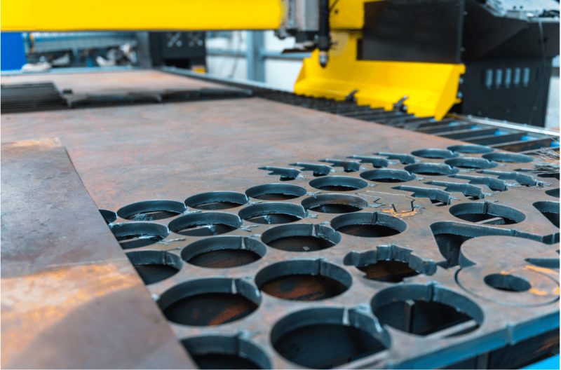 CIĘCIE CNC METALI PLAZMĄ 