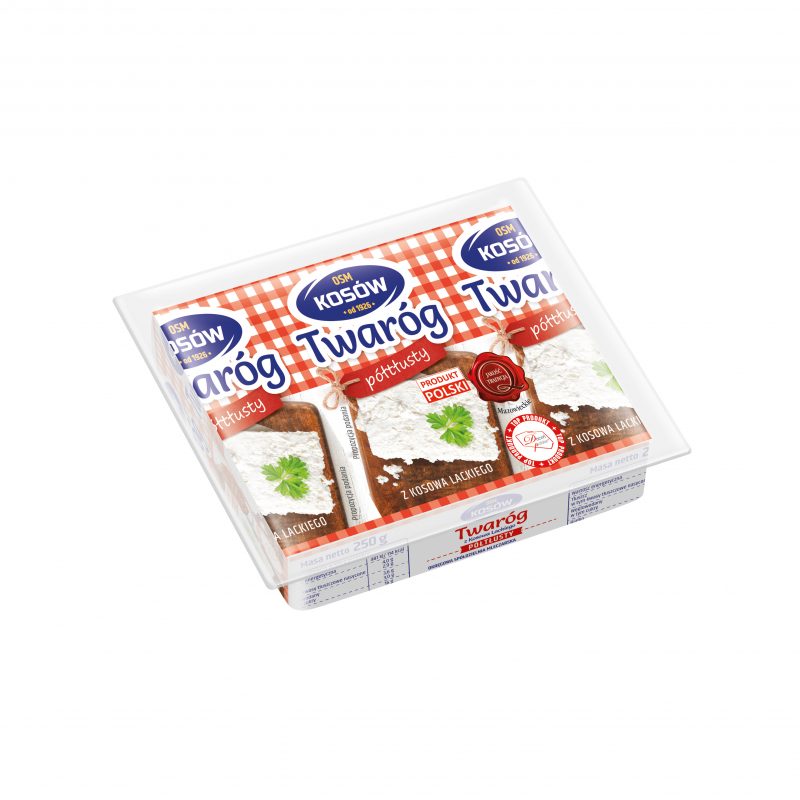SERY - TWARÓG PÓŁTŁUSTY 250g