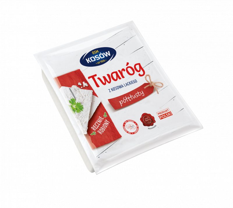 SERY - TWARÓG PÓŁTŁUSTY 400g