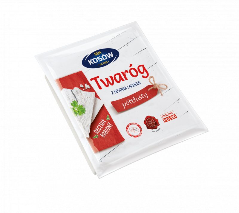 SERY - TWARÓG PÓŁTŁUSTY 250g