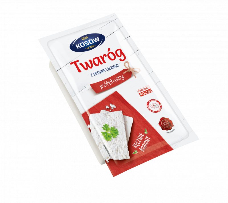 SERY - TWARÓG PÓŁTŁUSTY 800g