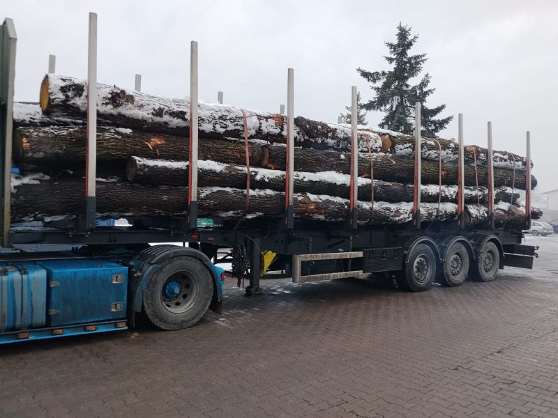 image DREWNO DĘBOWE OKRĄGŁE W KORZE  EUROEXPO-NET