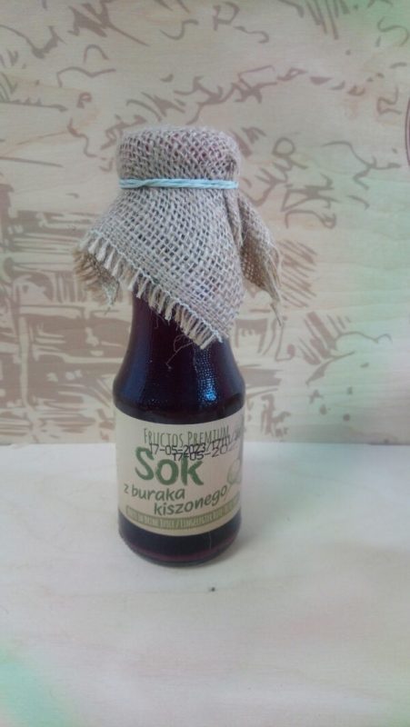 SOK Z BURAKA ĆWIKLOWEGO KISZONY