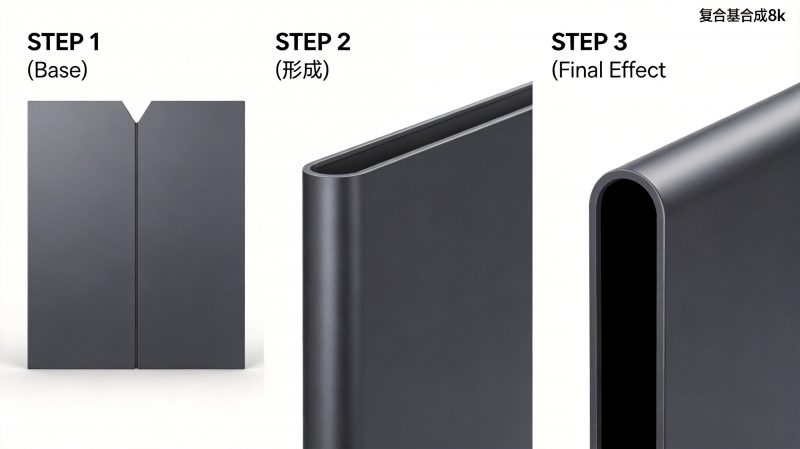 ELEWACJE WENTYLOWANE Z PŁYTY KOMPOZYTOWEJ •	Bendowanie płyt kompozytowych<BR> •	Zaginanie krawędzi kompozytu •	Prefabrykacja elewacji wentylowanych •	Kasetony kompozytowe producent •	Estetyczne wykończenie elewacji