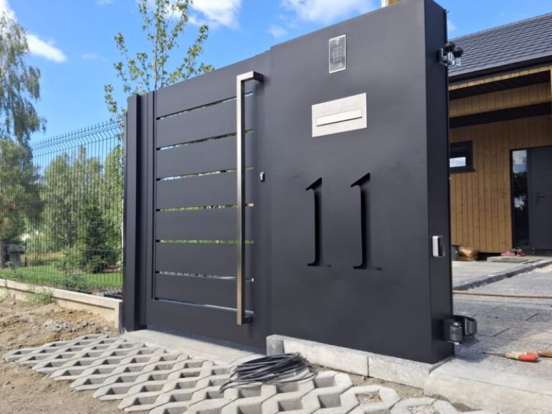 FURTKI OGRODZENIOWE METALOWE 