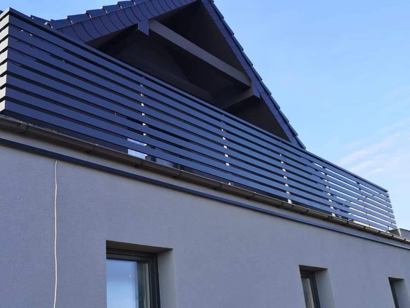 BALUSTRADY METALOWE BALKONOWE 
