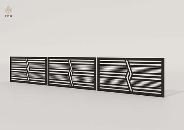 PRZĘSŁA OGRODZENIOWE METALOWE 