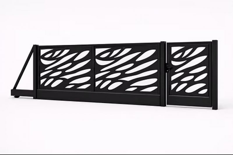 BRAMY OGRODZENIOWE Z ALUMINIUM 