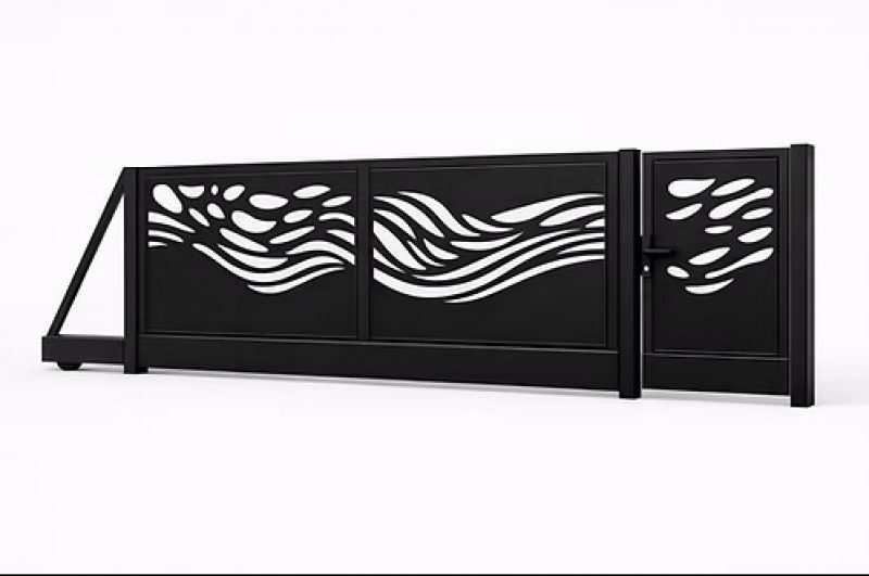 BRAMY OGRODZENIOWE Z ALUMINIUM 