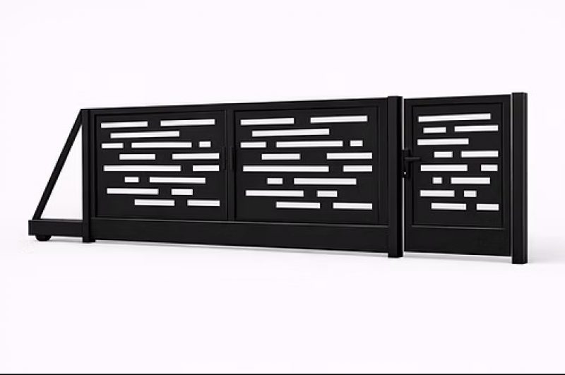 BRAMY OGRODZENIOWE Z ALUMINIUM 