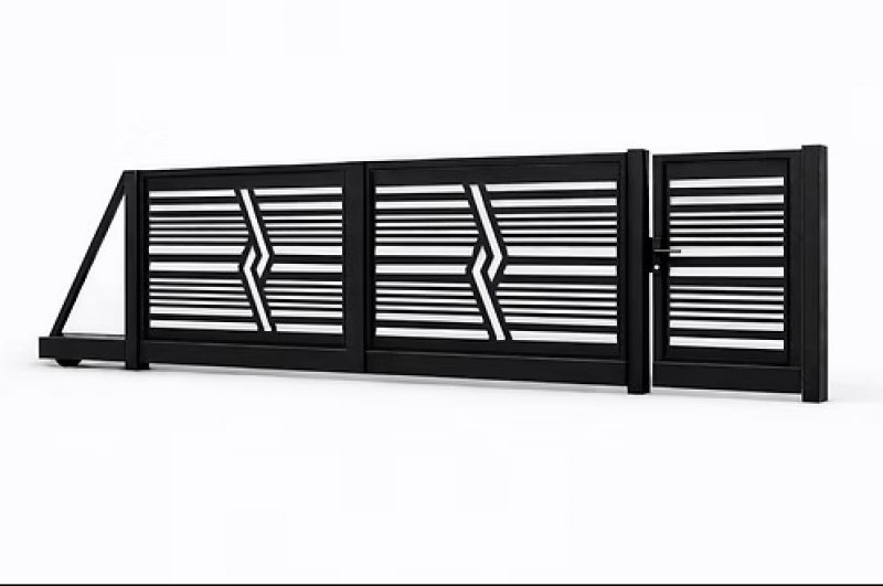 BRAMY OGRODZENIOWE Z ALUMINIUM 