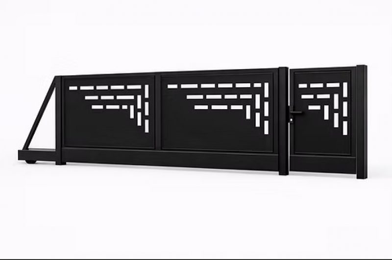 BRAMY OGRODZENIOWE Z ALUMINIUM 