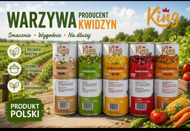 WARZYWA KONSERWOWE Polskie warzywa konserwowe – pełne samochody FTL