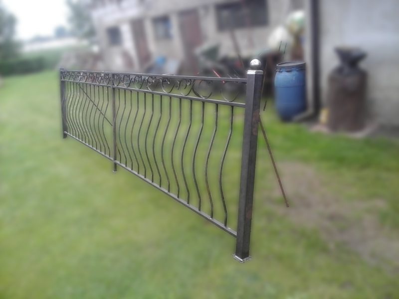ELEMENTY BALUSTRAD ZE STALI 