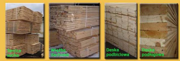 image Drewno budowlane, więźby dachowe  DREWEX