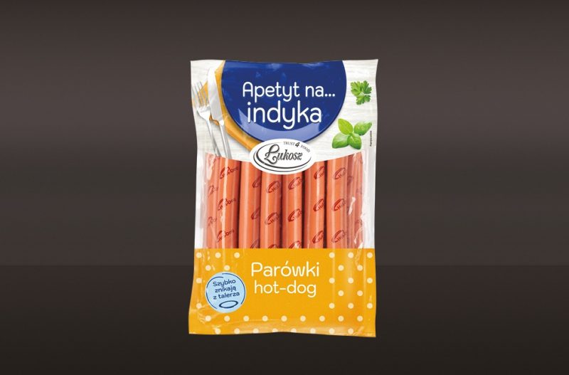 image PARÓWKI Z MIĘSA INDYCZEGO  ŁUKOSZ